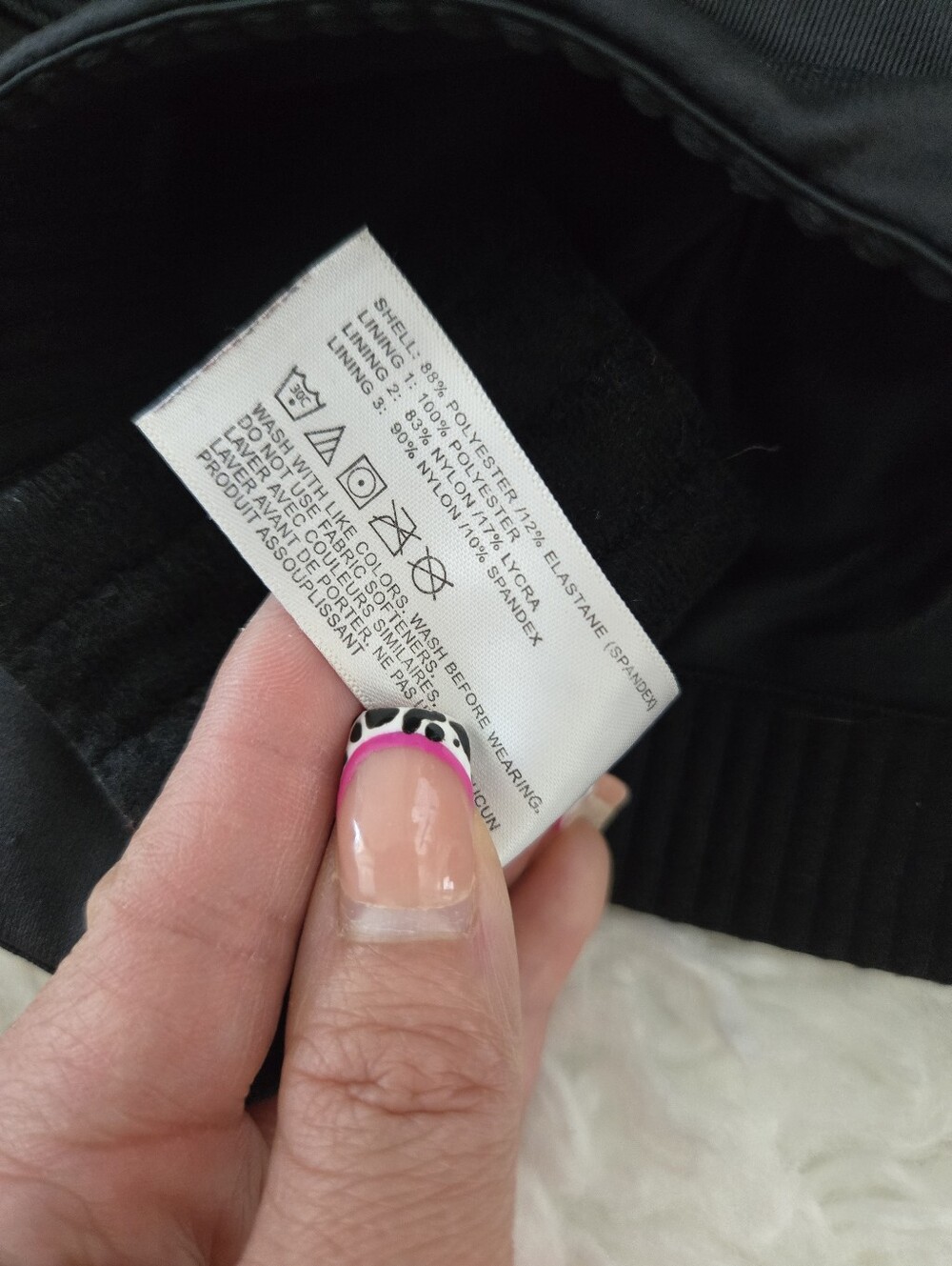Brooks Moving Comfort Fiona Sports Bra. Black. Size 40DD. - Picture 7 of 8